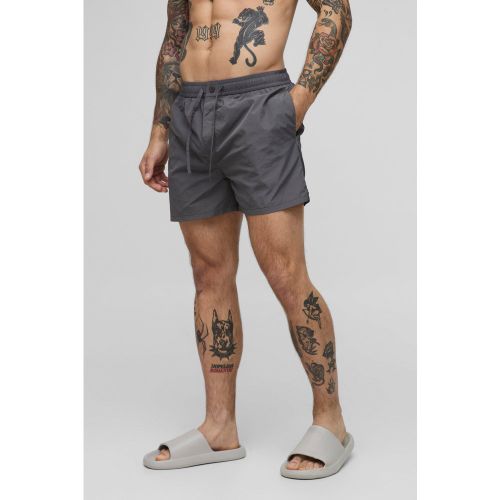 Short de bain habillé à taille fixe - S - Boohooman - Modalova
