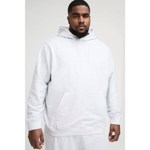 Grande taille - Sweat à capuche droit basique homme - 2XL - Boohooman - Modalova