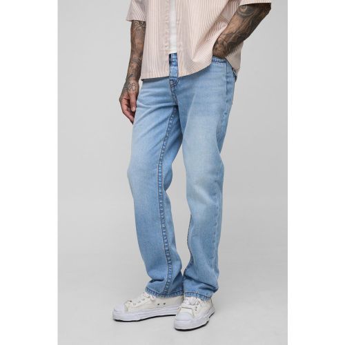 Tall - Jean droit à coutures contrastantes - 30 - Boohooman - Modalova