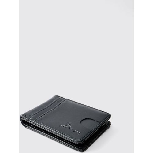 Porte-cartes à logo gravé - ONE SIZE - Boohooman - Modalova
