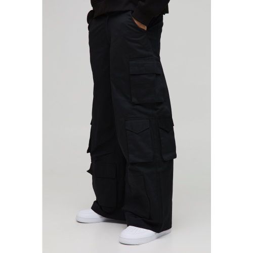 Pantalon cargo baggy à poches multiples - 28 - Boohooman - Modalova