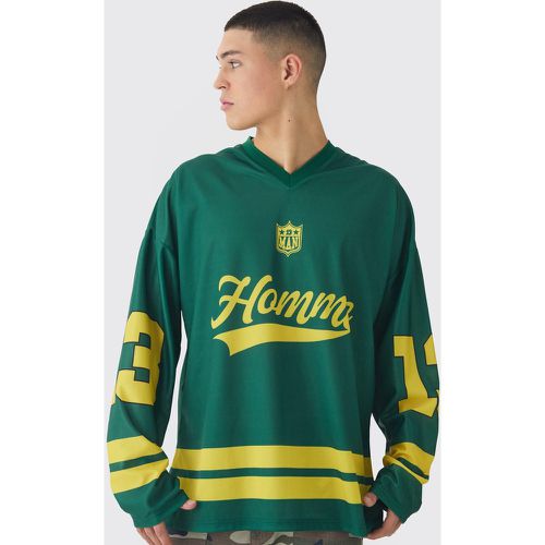 Maillot De Hockey Oversize En Mesh - L - boohoo - Modalova