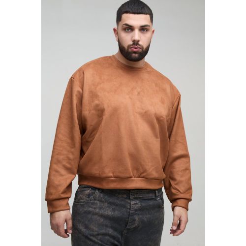 Grande taille - Sweat oversize en synthétique - XXXL - Boohooman - Modalova