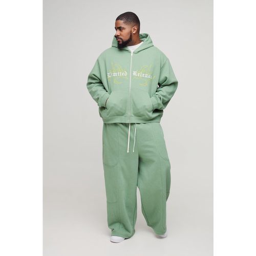 Grande Taille - Survêtement Oversize À Coutures Apparentes - Xxxl - boohoo - Modalova