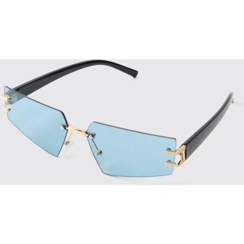 Lunettes de soleil sans monture - ONE SIZE - Boohooman - Modalova