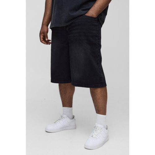 Grande taille - Bermuda large à taille plissée homme - 38 - Boohooman - Modalova