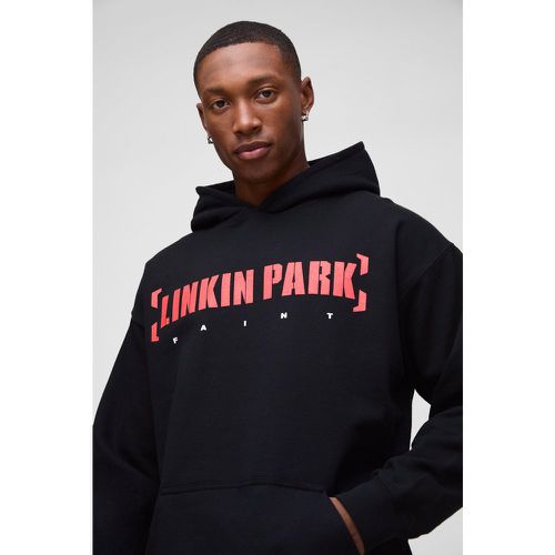 Sweat À Capuche Oversize À Imprimé Linkin Park - L - boohoo - Modalova