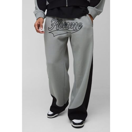 Jogging large color block - S - Boohooman - Modalova