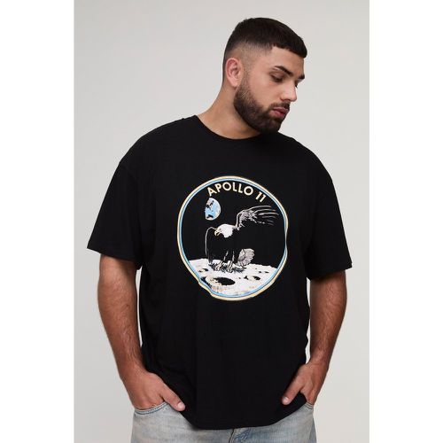 Grande Taille - T-Shirt Oversize À Imprimé Nasa - Xxl - boohoo - Modalova