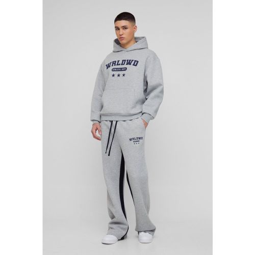 Survêtement oversize universitaire - S - Boohooman - Modalova
