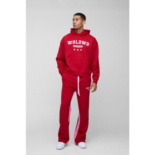 Survêtement oversize universitaire - S - Boohooman - Modalova