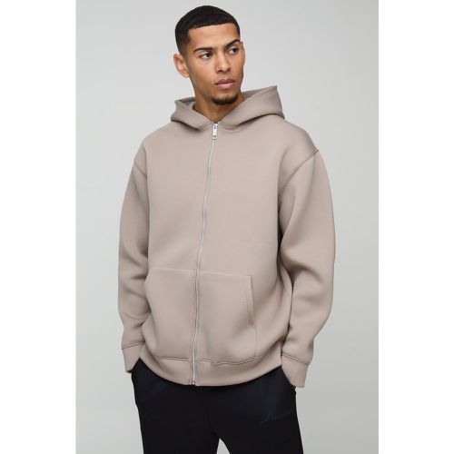 Sweat à capuche oversize zippé homme - S - Boohooman - Modalova