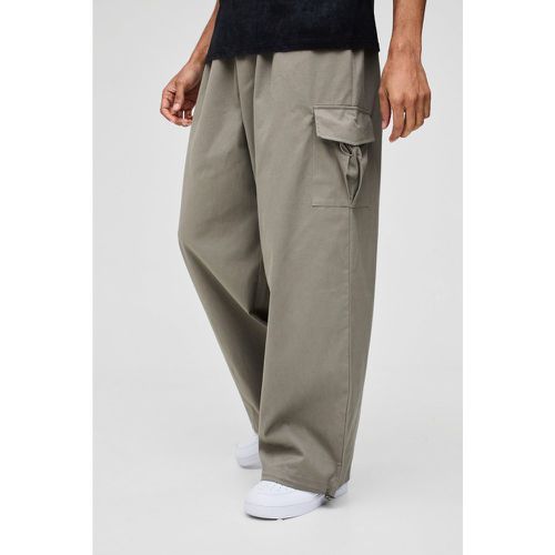 Pantalon Cargo À Taille Élastiquée - S - boohoo - Modalova