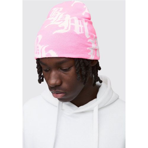 BONNET À LOGO GOTHIQUE - ONE SIZE - Boohooman - Modalova