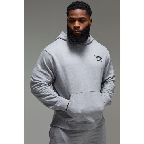Sweat à capuche oversize de sport - MAN Active - S - Boohooman - Modalova