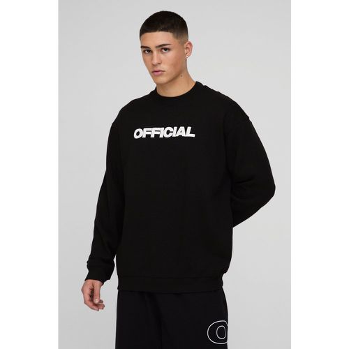 Sweat oversize à imprimé Tokyo homme - S - Boohooman - Modalova