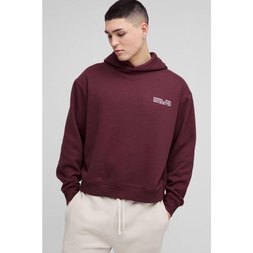 Sweat à capuche oversize - MAN homme - S - Boohooman - Modalova