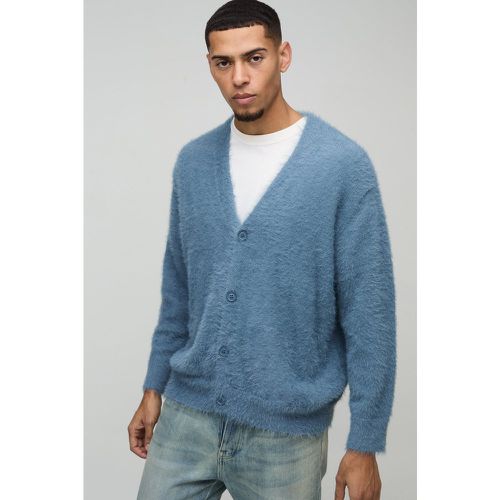 Cardigan oversize en maille - S - Boohooman - Modalova