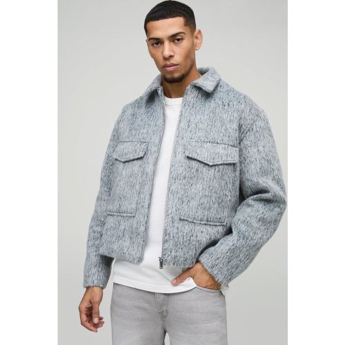 Veste Harrington oversize utilitaire - S - Boohooman - Modalova
