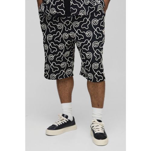 Grande taille - Short à broderie - XXXL - Boohooman - Modalova