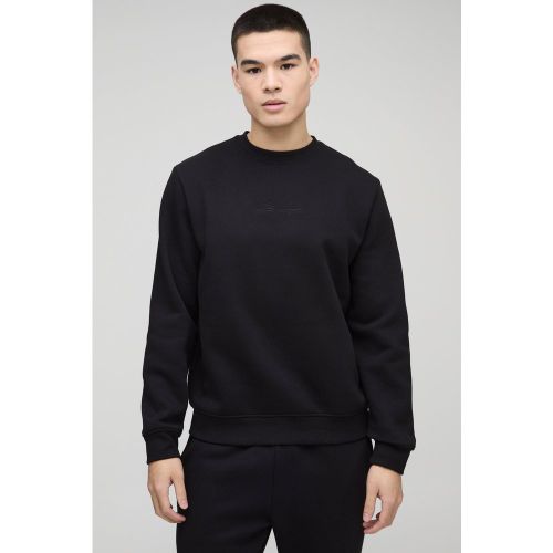 Sweat à col ras du cou et manches longues épais homme - S - Boohooman - Modalova