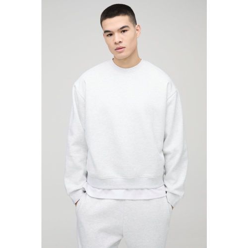 Sweat oversize basique épais homme - S - Boohooman - Modalova