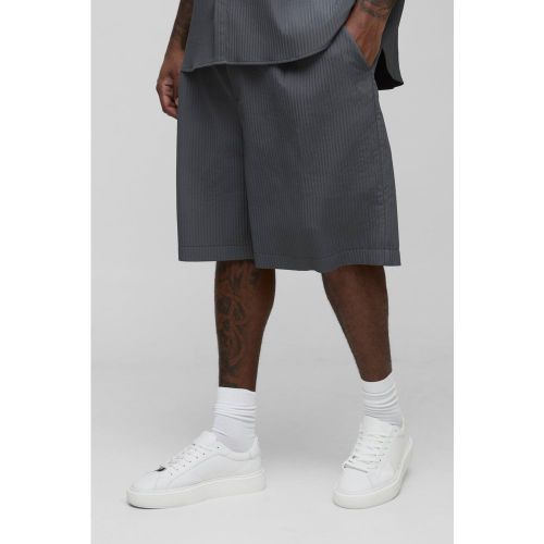 Grande taille - Short technique plissé - XXXL - Boohooman - Modalova