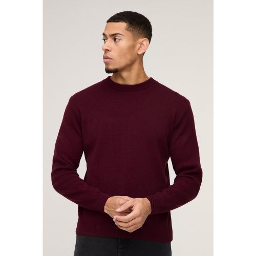 Pull à col ras-du-cou - L - Boohooman - Modalova
