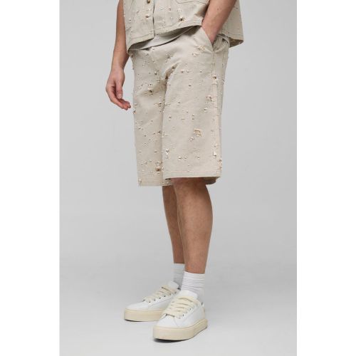 Tall - Short large en jean - 30 - Boohooman - Modalova