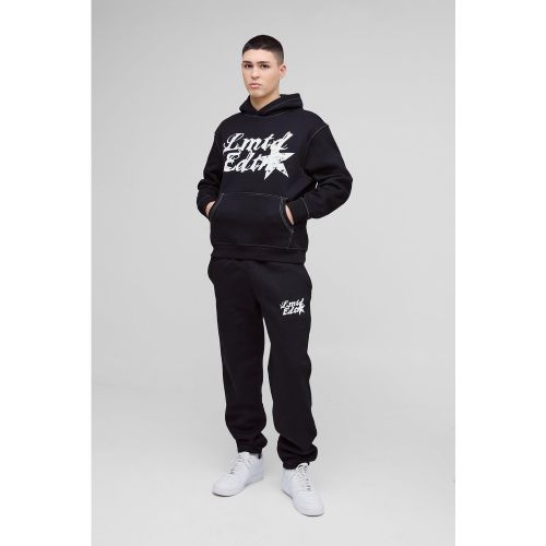 Survêtement oversize à coutures contrastantes - Limited Edition - S - Boohooman - Modalova