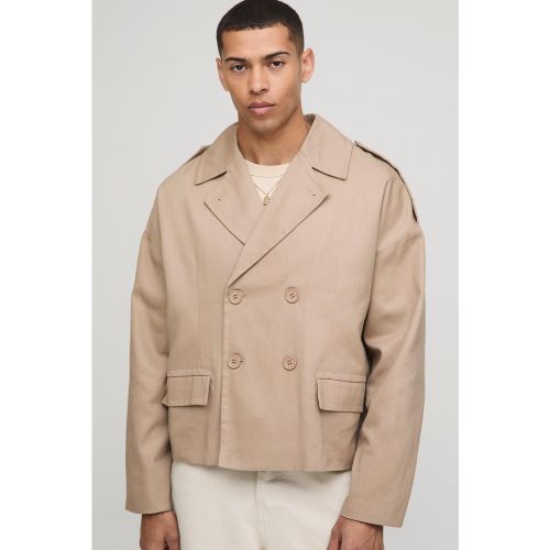 Imperméable oversize croisé - S - Boohooman - Modalova