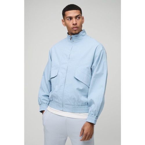 Bomber oversize à col cheminée homme - S - Boohooman - Modalova