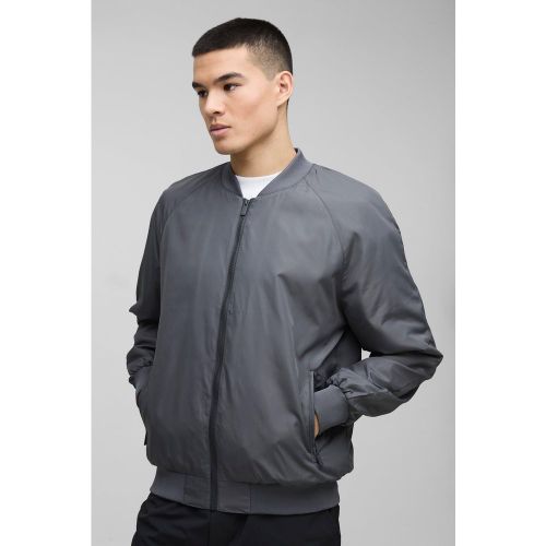 Bomber droit léger en nylon homme - S - Boohooman - Modalova