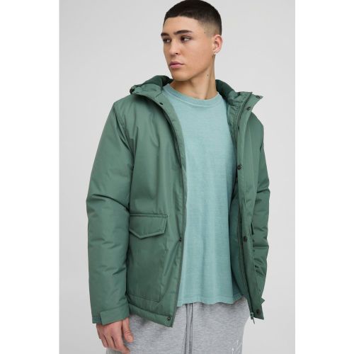 Parka à capuche homme - S - Boohooman - Modalova