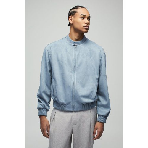 Bomber oversize en synthétique homme - S - Boohooman - Modalova