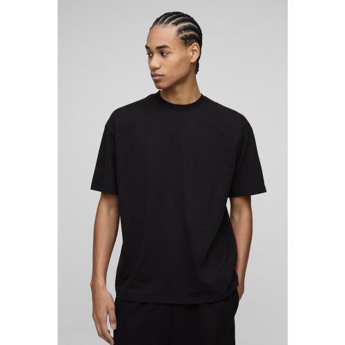 T-shirt basique oversize à col rond - S - Boohooman - Modalova