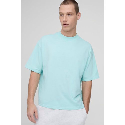 T-shirt oversize à col montant - S - Boohooman - Modalova