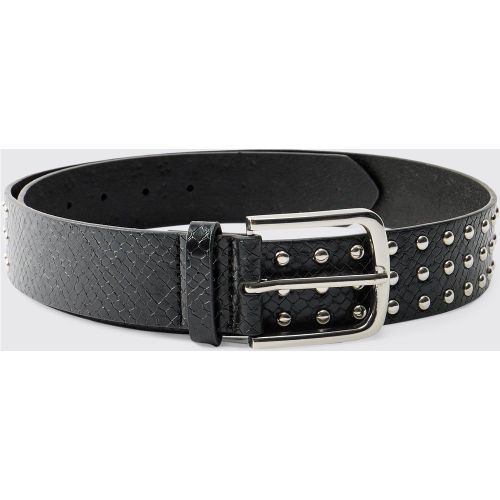Ceinture cloutée - S - Boohooman - Modalova