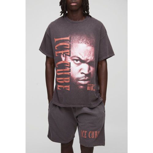 Ensemble oversize à imprimé Ice Cube homme - S - Boohooman - Modalova