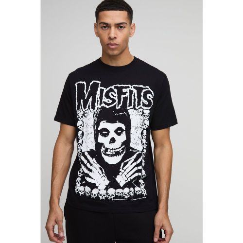 T-shirt à imprimé Misfits - S - Boohooman - Modalova