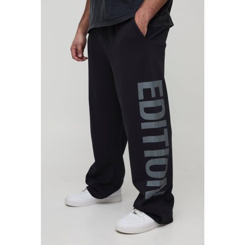 Grande taille - Jogging large imprimé - XXXL - Boohooman - Modalova