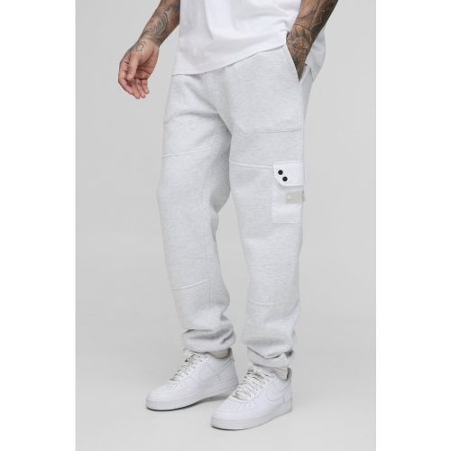 Tall - Jogging utilitaire en jersey - 2XL - Boohooman - Modalova