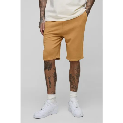 Tall - Short large délavé en jersey - 2XL - Boohooman - Modalova