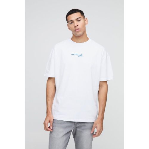 T-shirt oversize à imprimé Monte-Carlo - S - Boohooman - Modalova