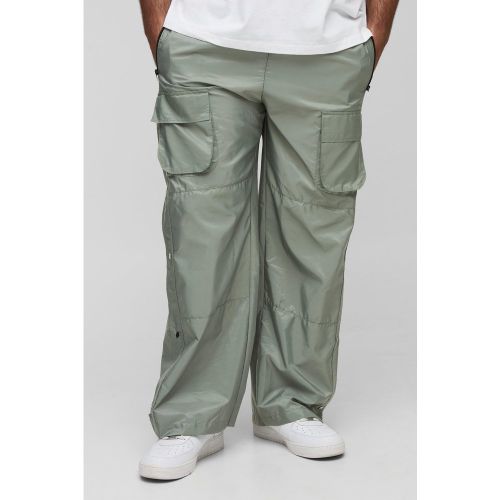 Grande taille - Pantalon cargo à taille évasée - 2XL - Boohooman - Modalova