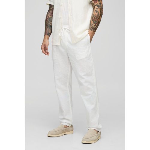 Pantalon fuselé à rayures - S - Boohooman - Modalova