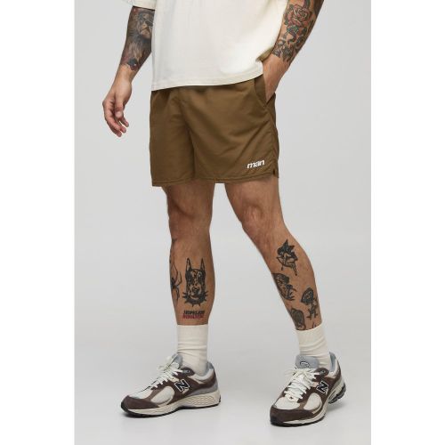 Short combattant color block en nylon - S - Boohooman - Modalova