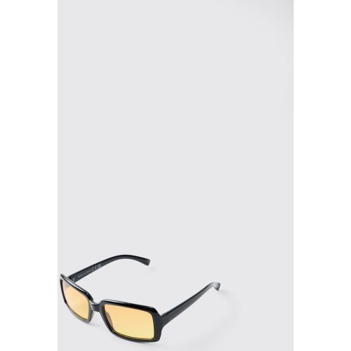 Lunettes teintées carrées - ONE SIZE - Boohooman - Modalova