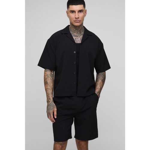 Tall - Ensemble oversize technique avec short - 2XL - Boohooman - Modalova