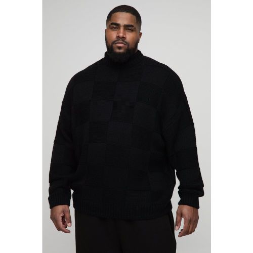 Grande taille - Pull oversize à col cheminée - 2XL - Boohooman - Modalova